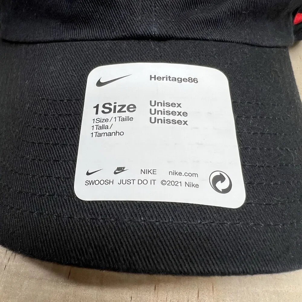 NEW Ohio State Buckeyes Nike Adjustable Unstructured Mens Campus Cap Black